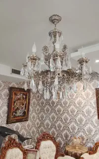 دو تا لوستر  -- دیوار کوب دو تا   نیک لوستر