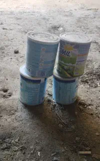 ظرف خالی شیر خشک