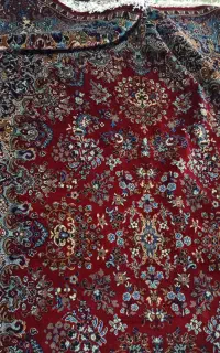 قالی دست باف قدمت پنجاه ساله