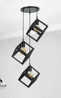 لوستر ۳شعله و تک شعله