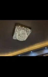 لوستر سقفی کریستالی