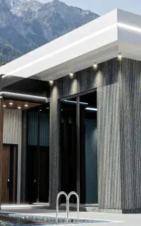 طراحی معماری، محوطه، بازسازی، نما، نظارت و اجرا