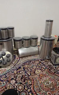 سرویس آشپزخانه 18 پارچه استیل شفق
