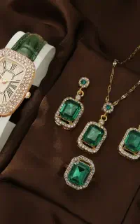 ست ساعت مچی زنانه رایگان به همراه اکسسوری و جعبه