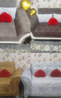 مبل هفت نفره،،رو کش جدا هم داره