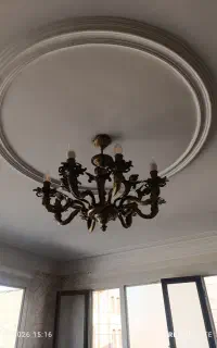لوستر 8 شاخه برنز