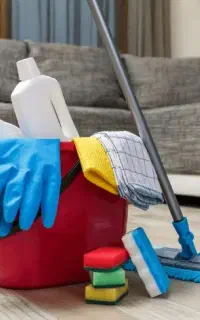 نظافت منزل .ساختمان راه پله دفتر اداره وغیره ...