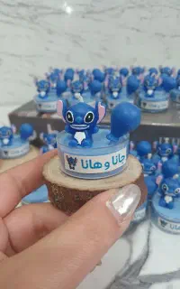 گیفت شمع عروسی ،تولد ، دندونی شمع های نیم قلمی