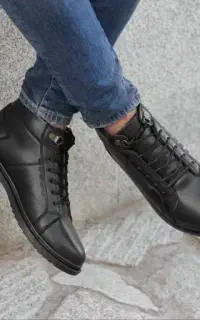 کفش چرم مردانه