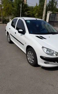 پژو ۲۰۶sd مدل۹۹ tu5 بی‌رنگ کم کار واقعی آپشنال وی۸
