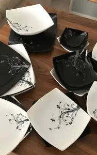 سرویس غذاخوری ۶ نفره همراه با اشانتیون