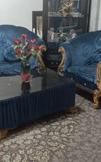 مبل هفت نفره با میز و عسلی