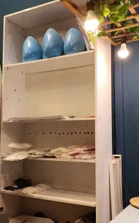 قفسه چوبی ۶ طبقه