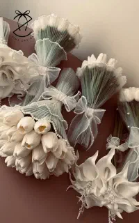 دسته گل و گیفت عروس
