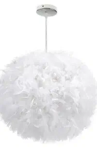 اویز تک شعله پر، لوستر پر