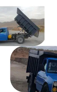 حمل بار نخاله آجر ماسه نیسانی با قیمت مناسب