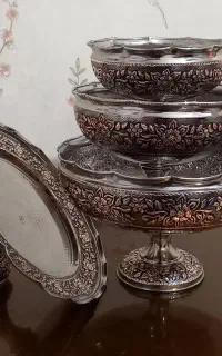 ست پذیرایی کروم الماس تراش
