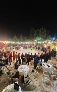 باغ جهت اسکان،مراسم،دورهمی