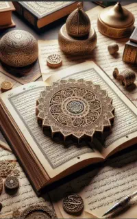 سرکتاب و ادعیه نویسی(میرزا حسین ).