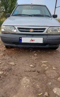پراید صبا نقره‌ای دوگانه دستی مدل ۸۶
