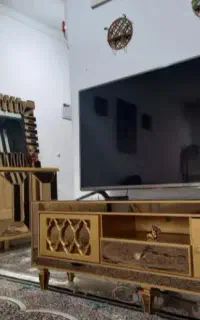 میز تلوزیون، آینه و کنسول ،ساعت