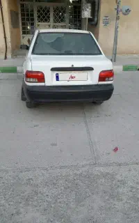 پرایدصبا مدل ۸۶ سفیدرنگ