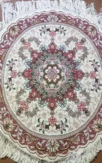 فرش دستباف گرد