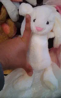 عروسک خرگوش جلی کت