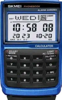 ساعت مچی ماشین حساب