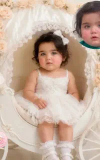 طراحی و تبدیل عکس خانگی به آتلیه‌ای کودک و بزرگسال