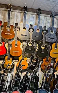 گیتار کلاسیک طرح الکتریک اکوستیک سیم هاردکیس خرک