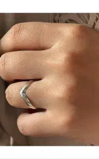 حلقه جناقی نقره