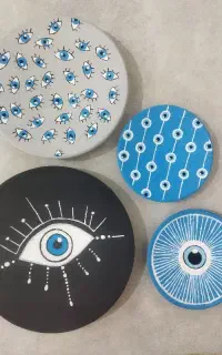 دیوار کوب سفالی
