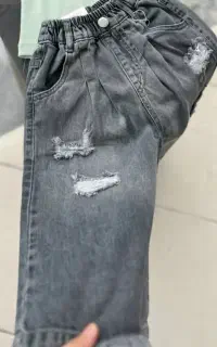 شلوار جین خارجی کودک با جنس لطیف