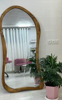 اینه قدی چوبی دفرمه