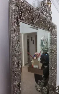 آینه شمعدان برنز اصل