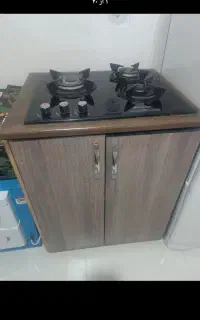 گاز رومیزی همراه کابینت