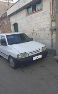 پراید ۸۷ سفید