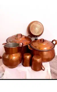خریدو فروش ظروف روحی مسی  برنج نو  دست ۲ و ضایعات