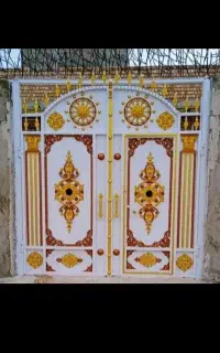 رنگ۰آمیزی۰دروپنجرخانه۰درحیاط