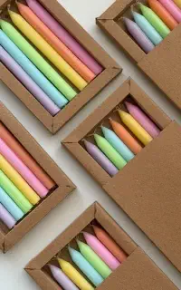 شمع های قلمی