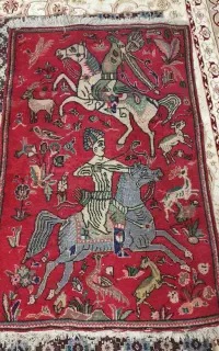 تابلو فرش 80 ساله