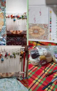 قالیبافی ابریشم