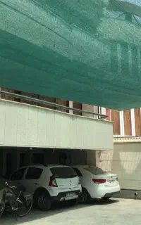 دوخت ونصب تخصصی توری سایبان سبزدر کاشان
