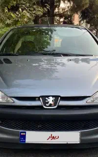 پژو ۲۰۶ صندوقدار آریان مدل ۱۳۸۶