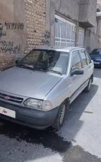 پراید ۸۷ نقره ای دوگانه شرکتی