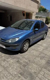 پژو 206 sd بدون رنگ درحد