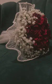 دسته گل عروس جاودان