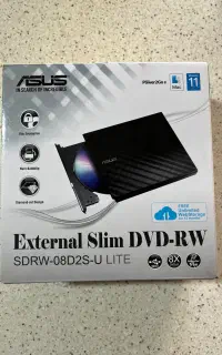 درایو DVD اکسترنال ایسوس مدل SDRW-08D2S-U Lite