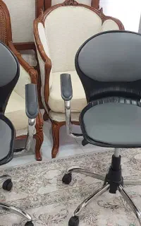 صندلی گردان جک دار